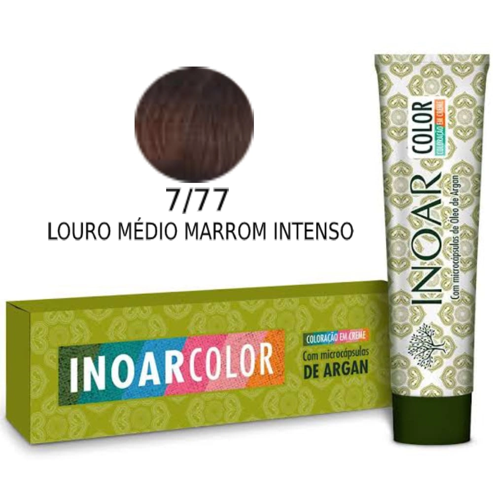 Inoar Tint N. 7.77 Lro Med Marrom Int