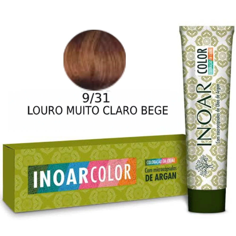 Inoar Color System 9/31 9.32 Louro Muito Claro Bege Lote: B152302 Valid.: 02/02/2023