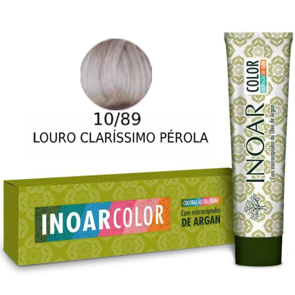 Tintura Inoar Color System Louro Clar Per 10/89 50g