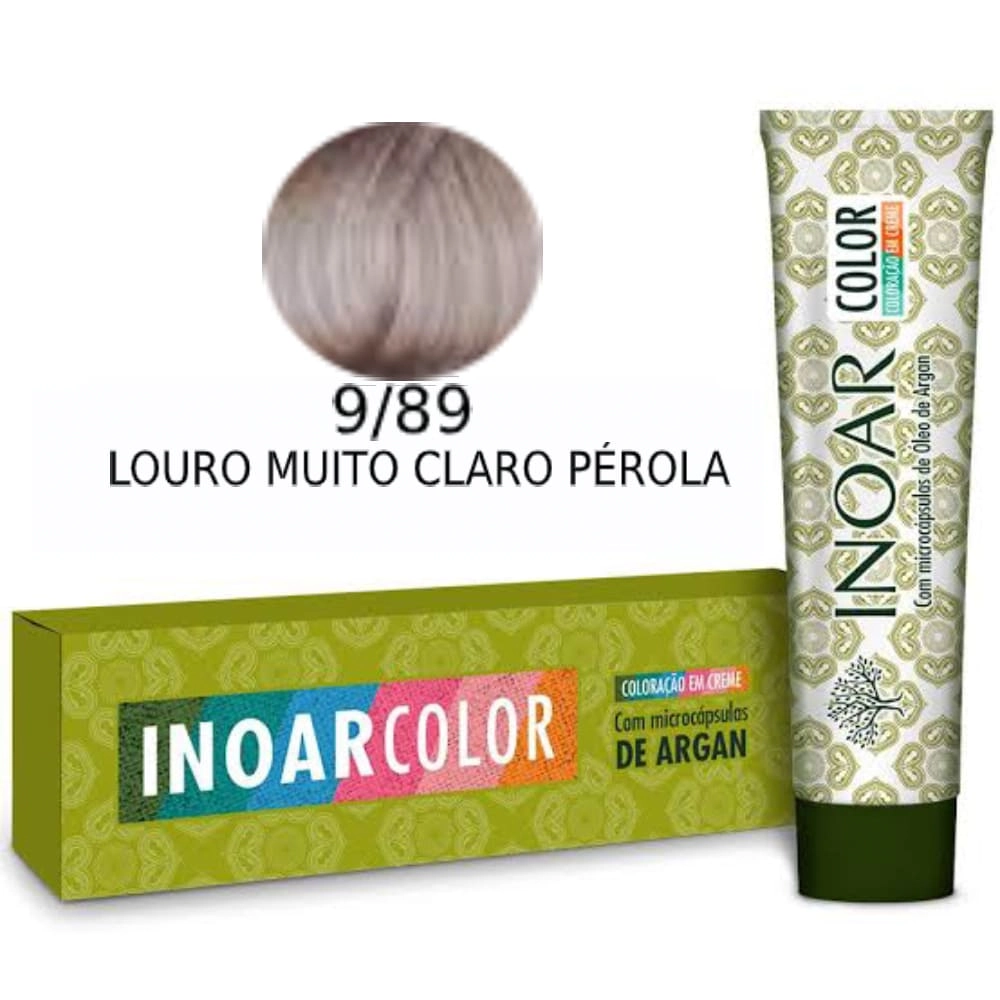 Tint Inoar 9.89 Louro Muito Claro Perola Color System