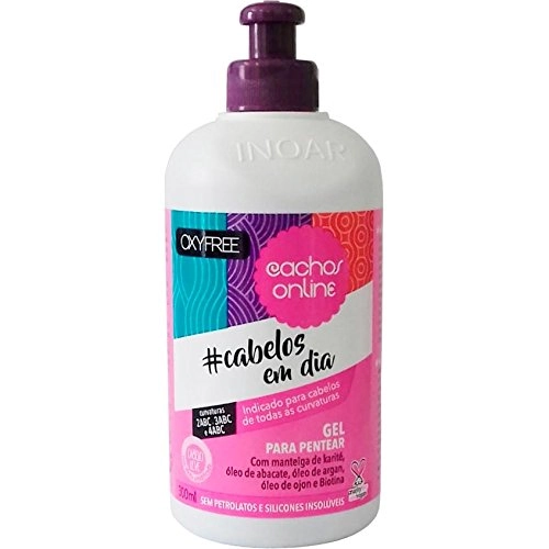 Gel Para Pentear Inoar 300ml Cabelo Em Dia Unit