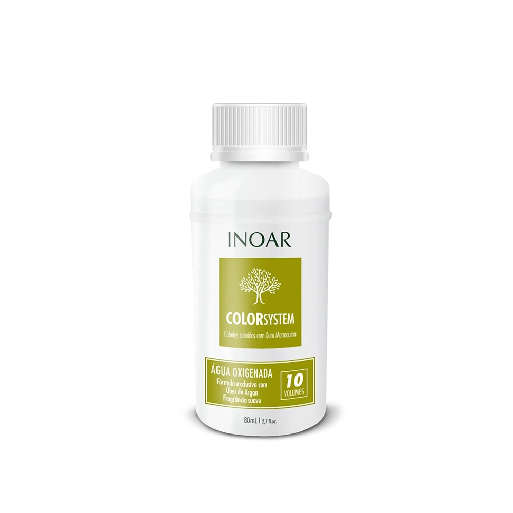 Agua Oxigenada Inoar Color System 80ml Vol 10