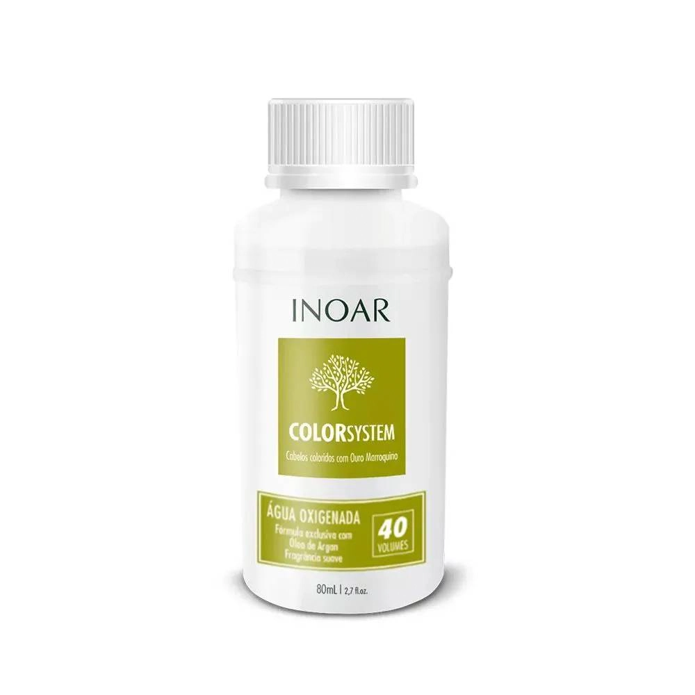 Agua Oxigenada Inoar Color System 80ml Vol 40
