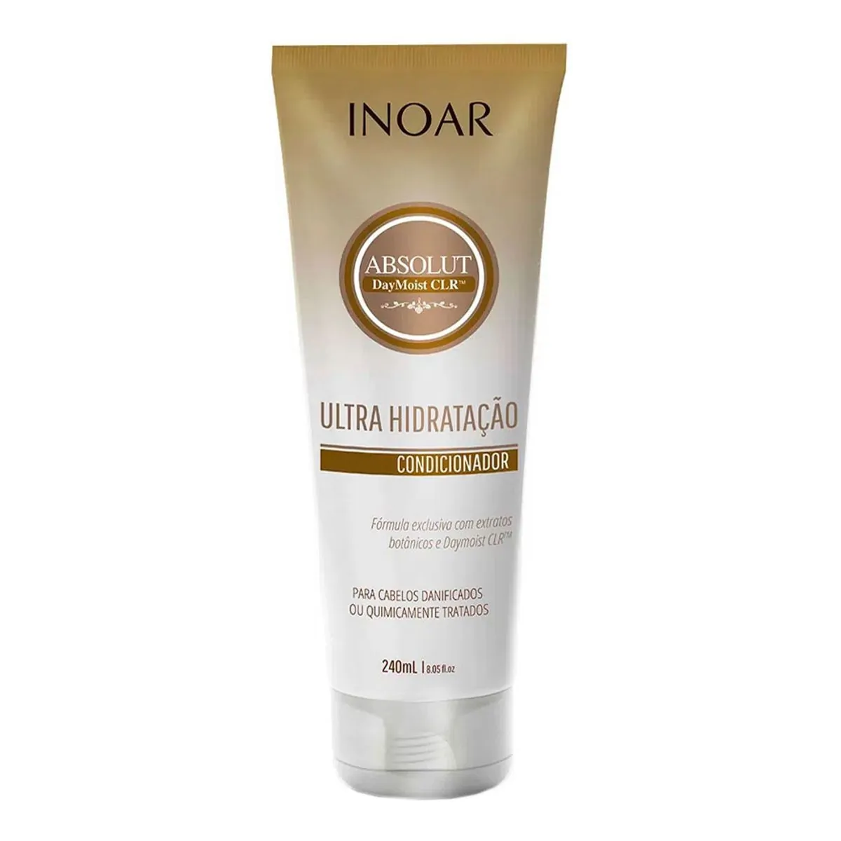 Condicionador Ultra Hidratação Inoar Absolut Daymoist Clr Bisnaga 240ml