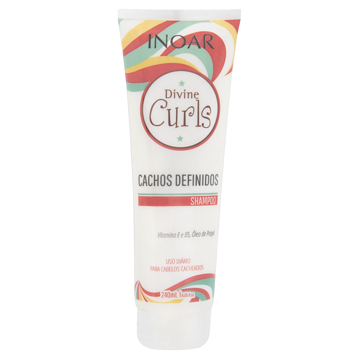 Shampoo Inoar Divine Curls Cachos Definidos Bisnaga 240ml