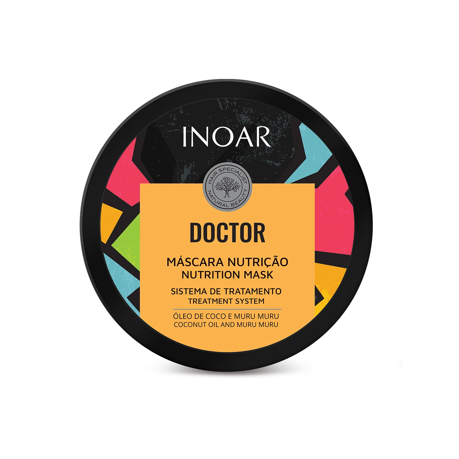 Creme/mascara Tratamento Inoar Doctor Nutricao Farma 250g