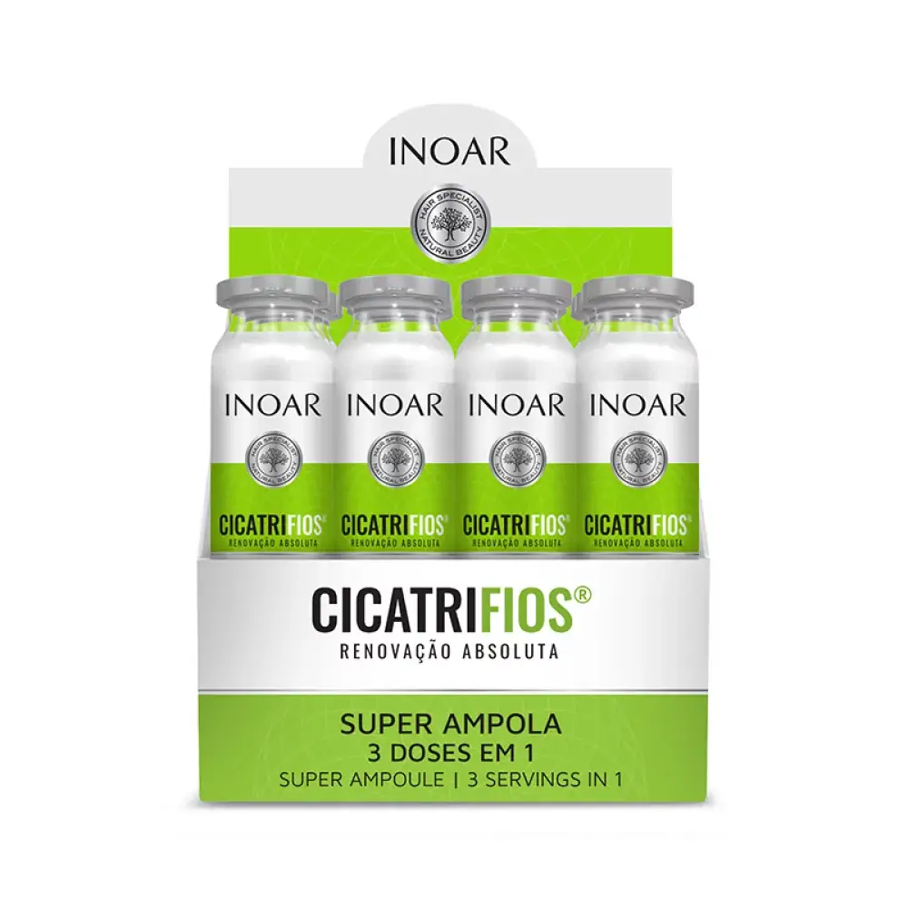 Ampola Cicatrifios Inoar Com 12 Unidades 45Ml