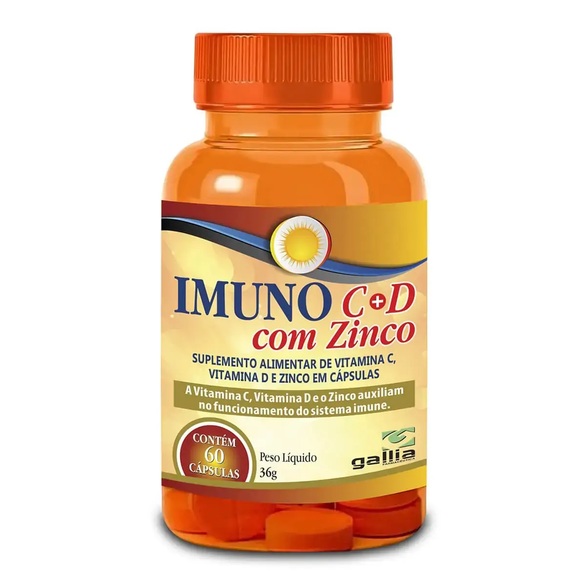 Imuno C D C/zinco Capsulas X 60