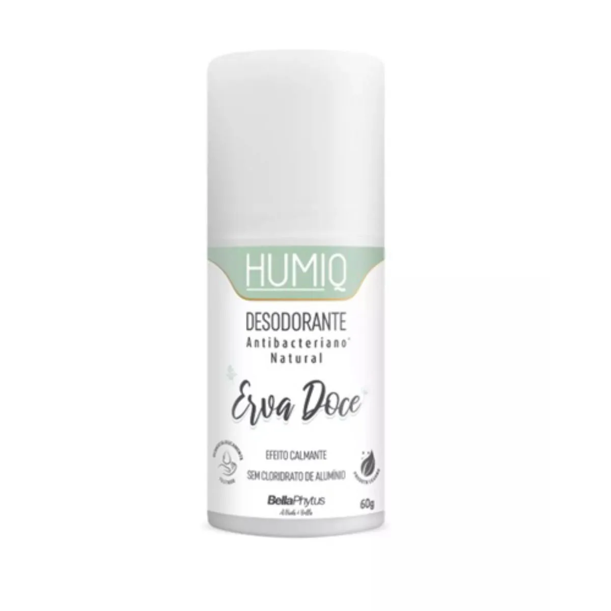 Humiq Erva Doce Desodorante Natural Bellaphytus 60g