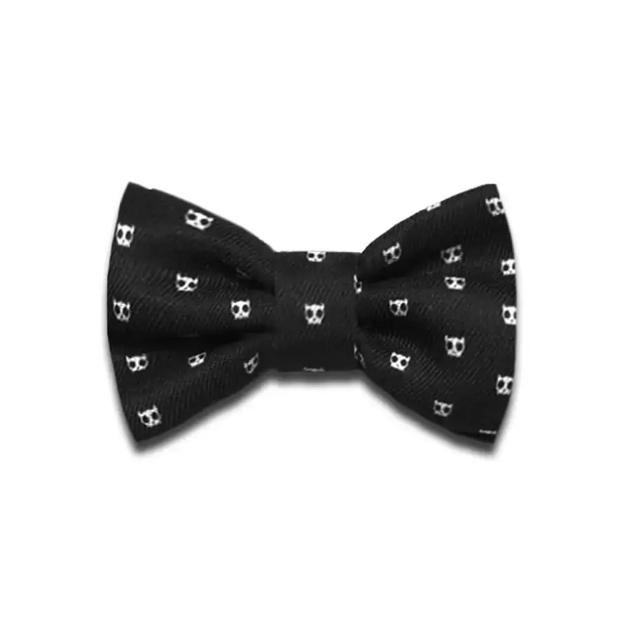 Gravata Borboleta Skull Tamanho P Zee Dog Un