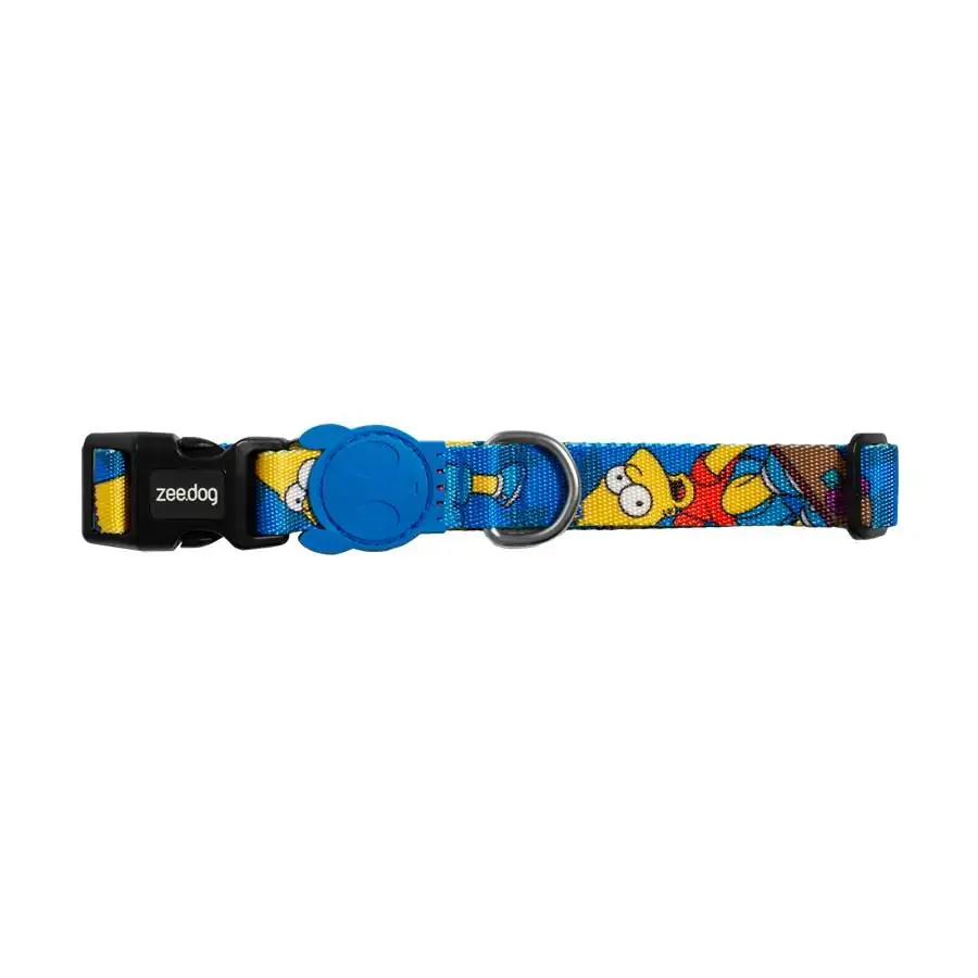 Coleira Padrão Bart Simpson Tamanho G Zee Dog Un