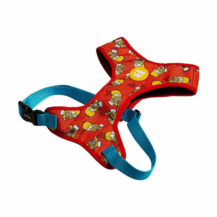 Peitoral Para Cachorros Mesh Plus Homer Simpson Pp