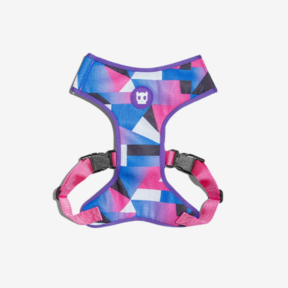 Peitoral Para Cachorros Air Mesh Midnight Ajustavel Pp