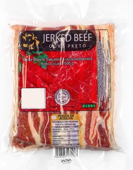 Carne Seca Ouro Preto 500g P Agulha