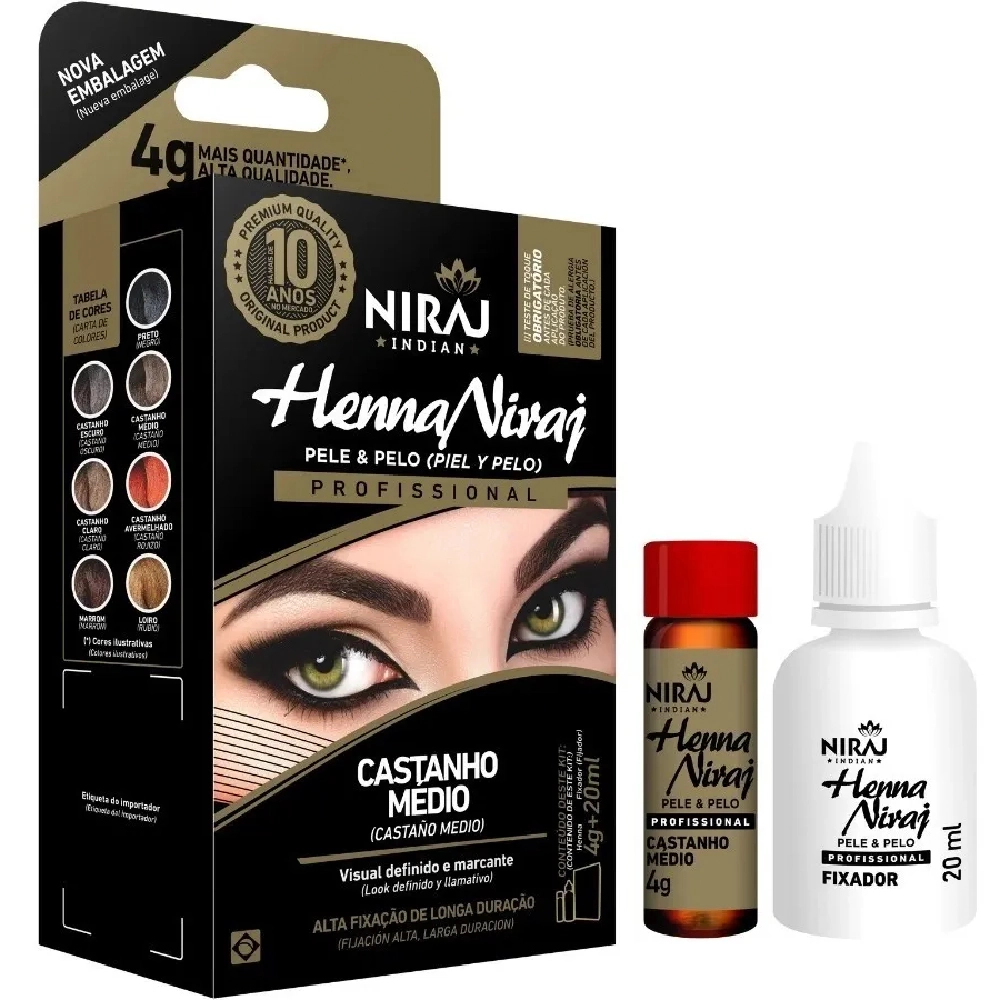 Henna Niraj Cr Cast Medio C/20 Ml