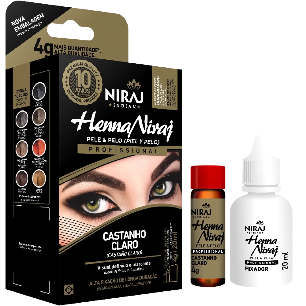 Henna Niraj Cr Cast Claro C/20 Ml