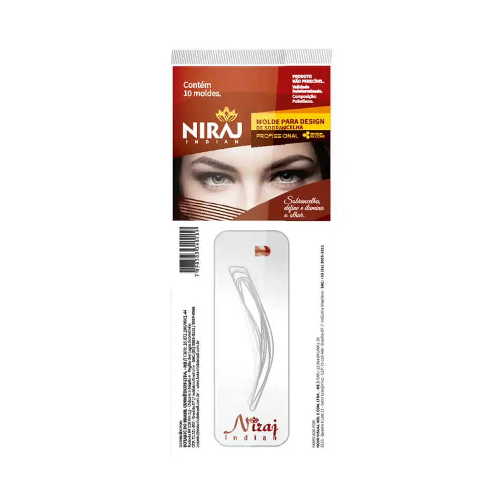Molde Para Design Sobrancelhas Niraj