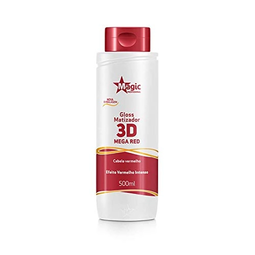 Gloss Matizador Magic Color 3d Mega Red