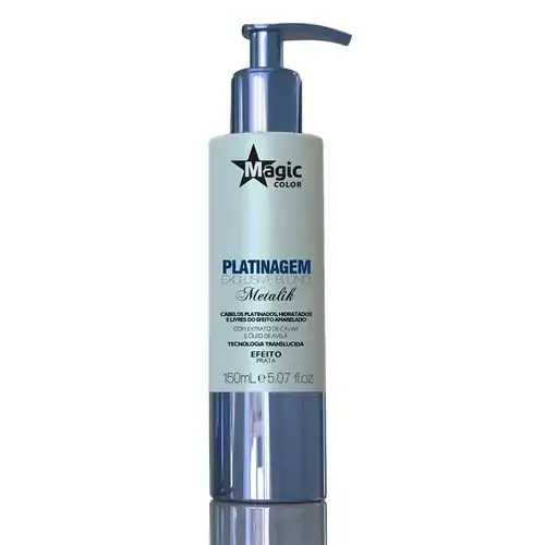 Masc Matizadora 150ml Magic Color Platinagem Metalik