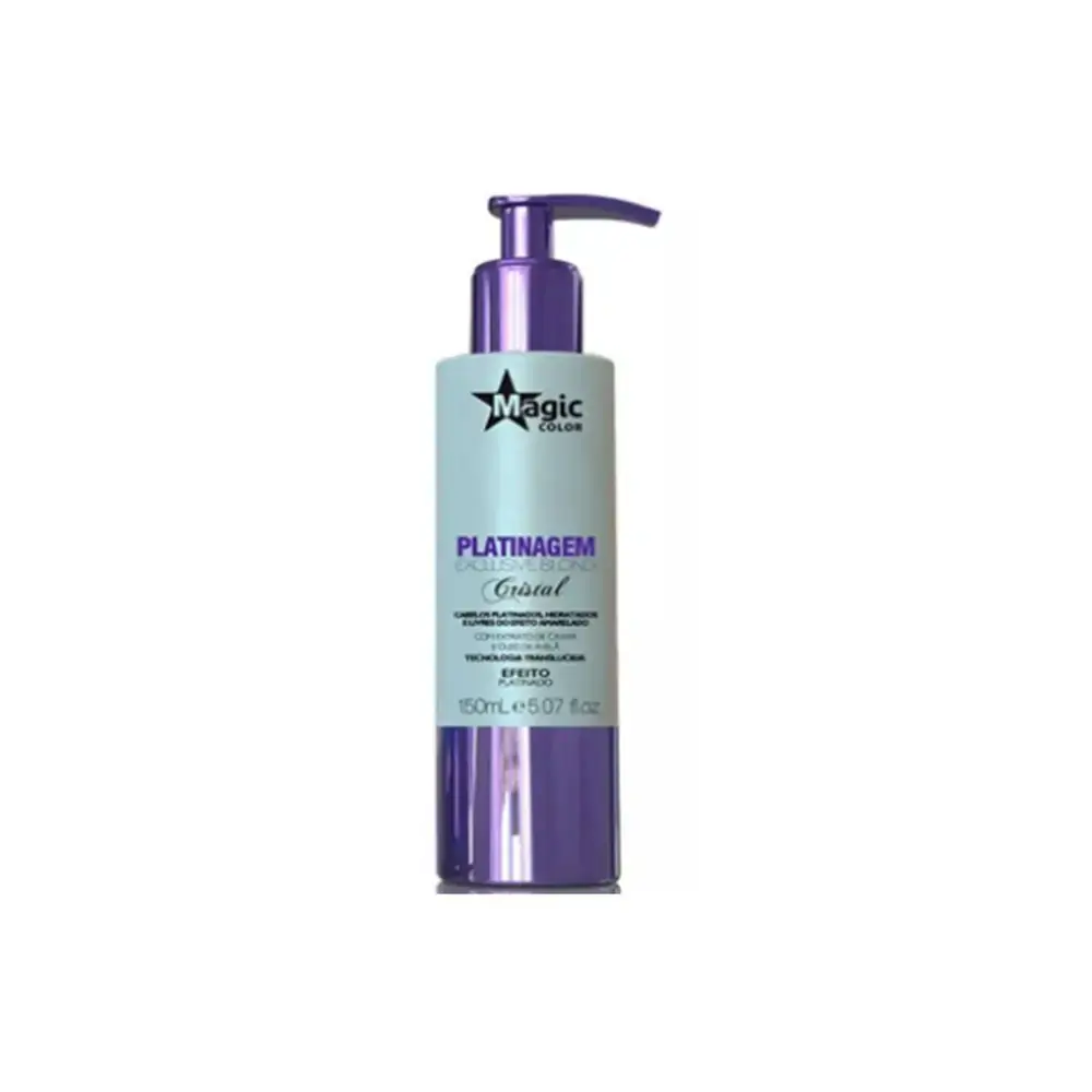 Masc Matizadora 150ml Magic Color Platinagem Cristal