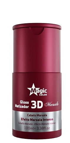 Magic Color - Gloss 3d Matizador Efeito Marsala 100ml