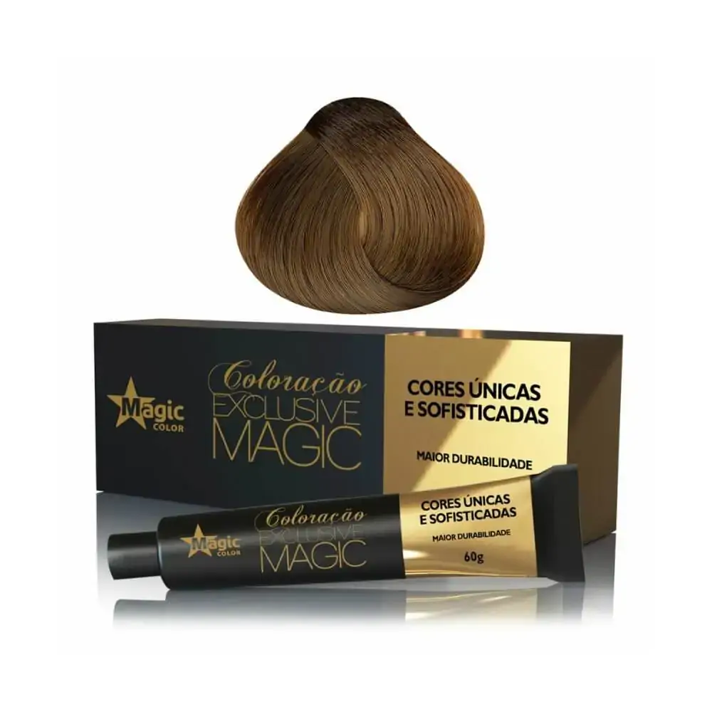 Coloracao Exclusive Magic 8.3 Loiro Claro Dourado 60g
