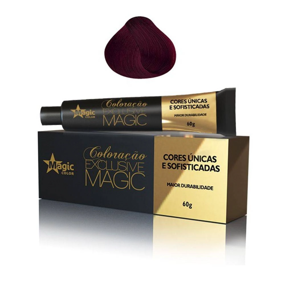 Coloracao Individual Permanente Magic Color 66.62 Marsala 60g