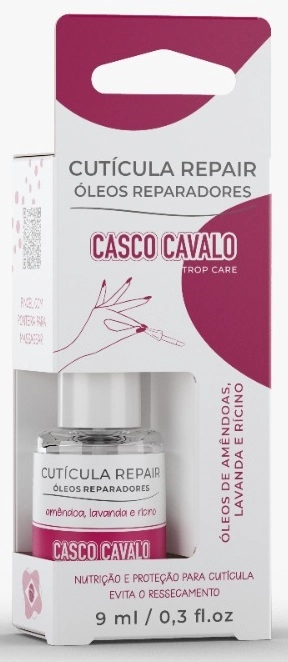 Trop Care Casco Cavalo Oleos Nutritivos Cuticula Repair 9ml