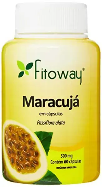 Maracujá 500mg 60 Cápsulas Fitoway