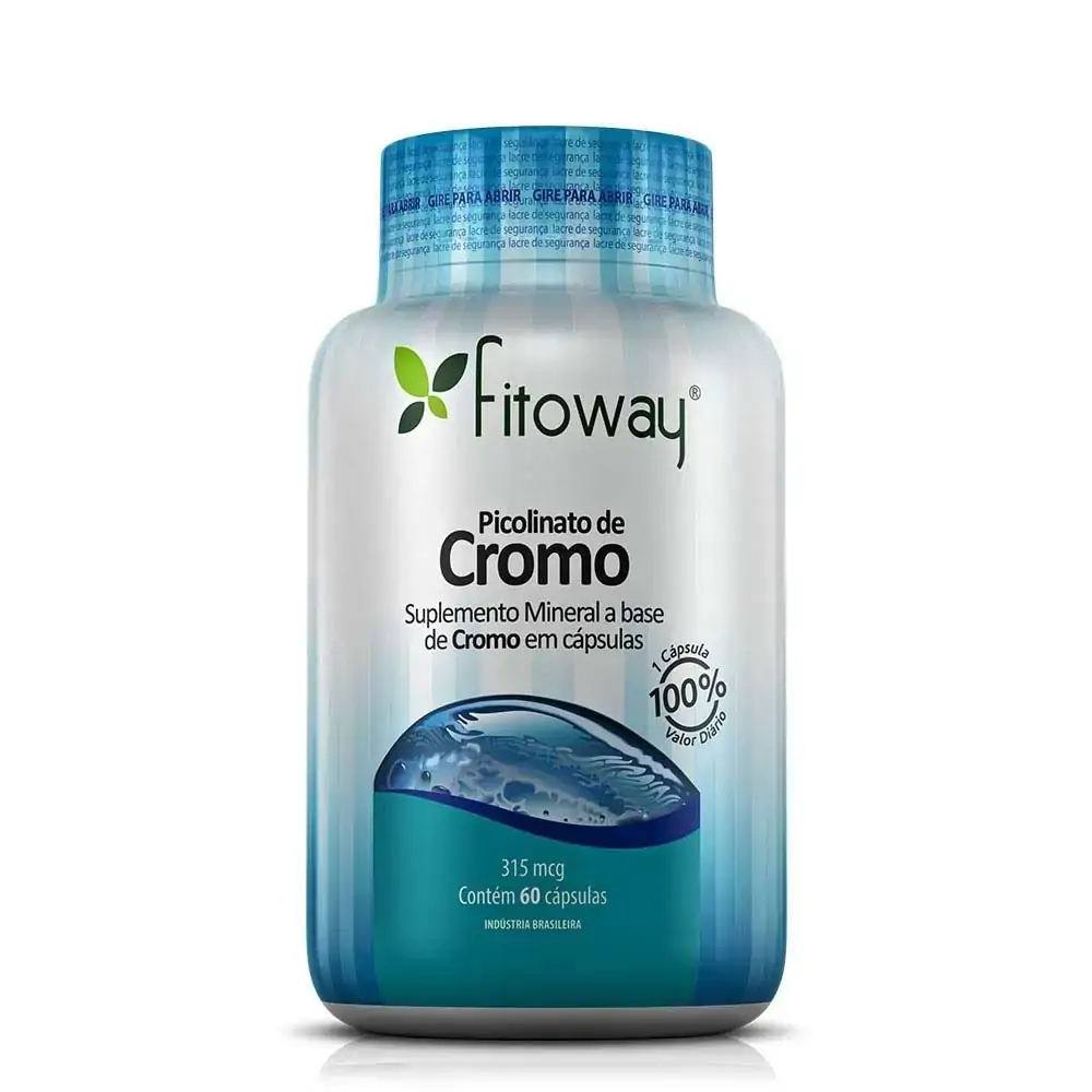 Picolinato Cromo 315mcg 60caps Fitoway