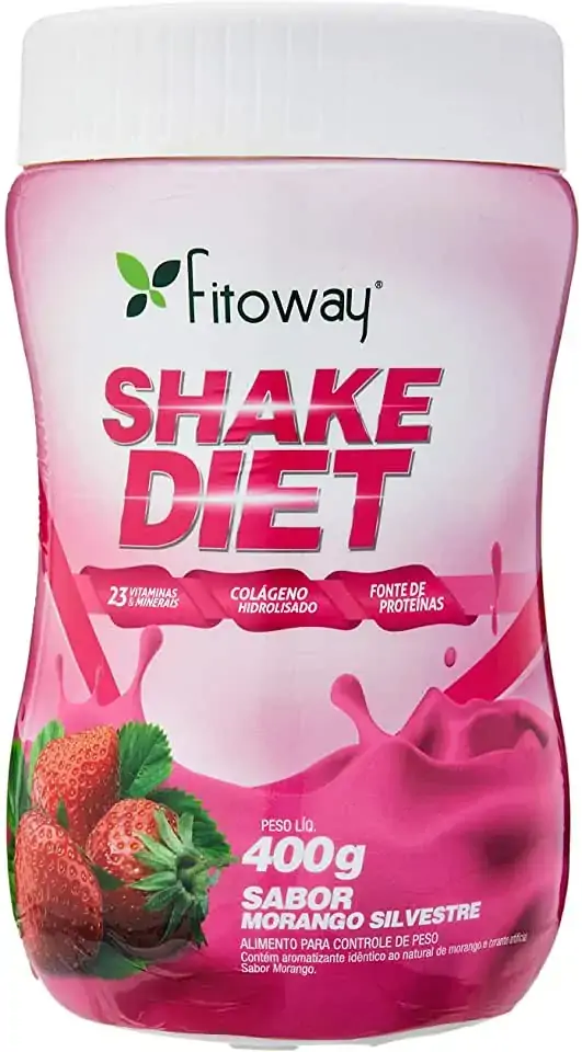 Shake Diet Morango 400g Fitoway