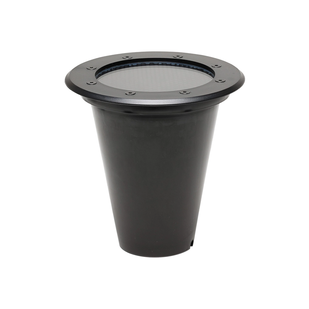 Embutido De Solo Led Save Energy 15w Bivolt Jet Black 2700k Luz Amarela