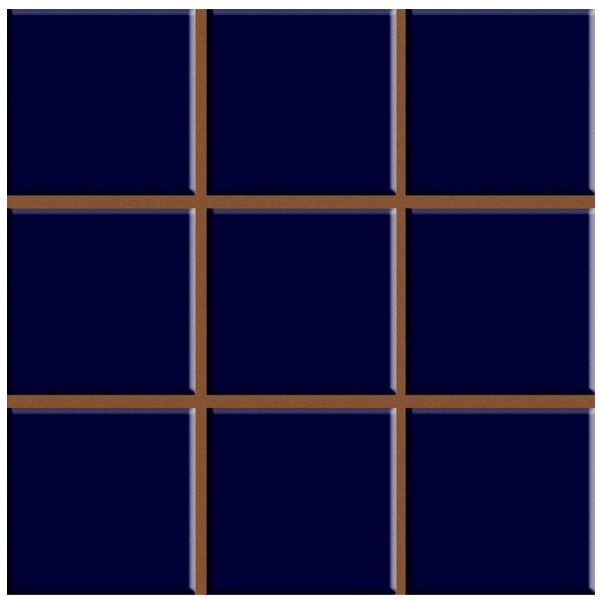 Revestimento Parede Multiplus Azul Cobalto 18100085 20,3x20,3cm Ceral