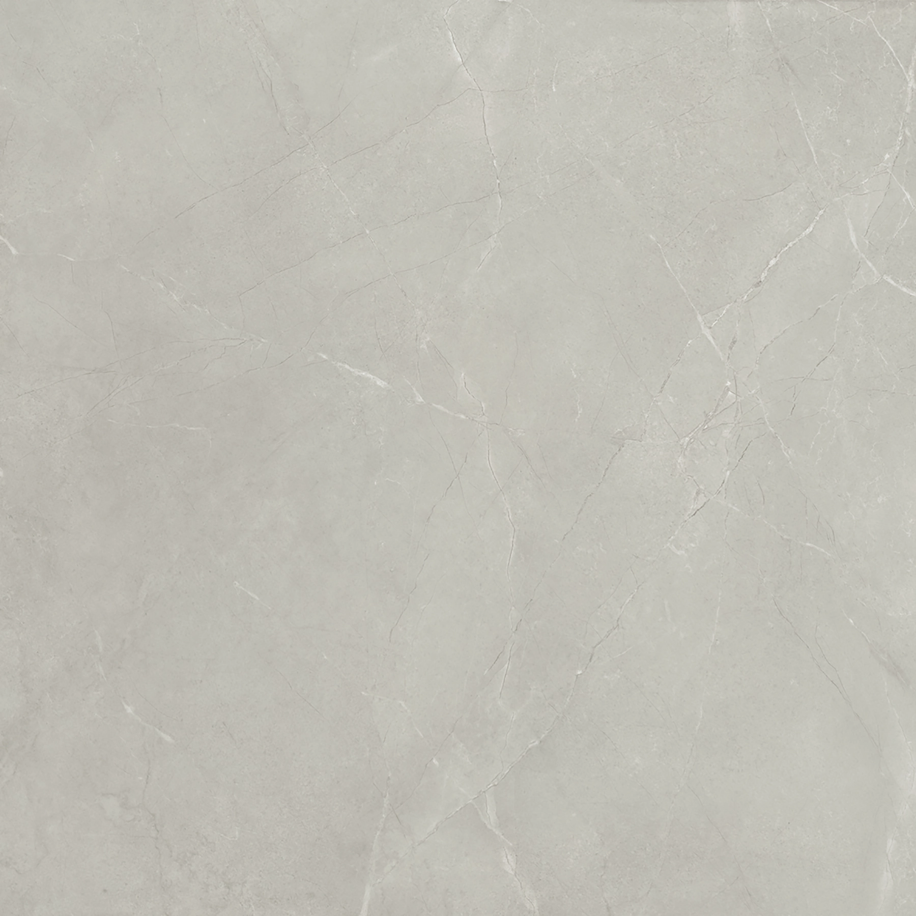 Piso Cerâmico Marmorizado Polido Borda Reta Interno 81x81cm Festi Cinza Ceral