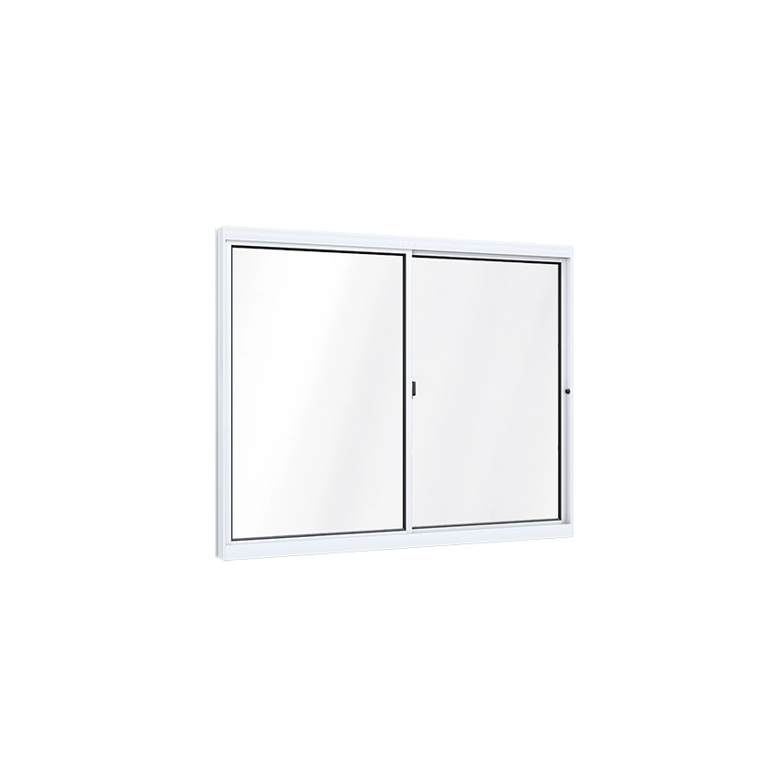 Janela de Alumínio de Correr 2 Folhas 100x150cm Ideale Lucasa Ullian Branca