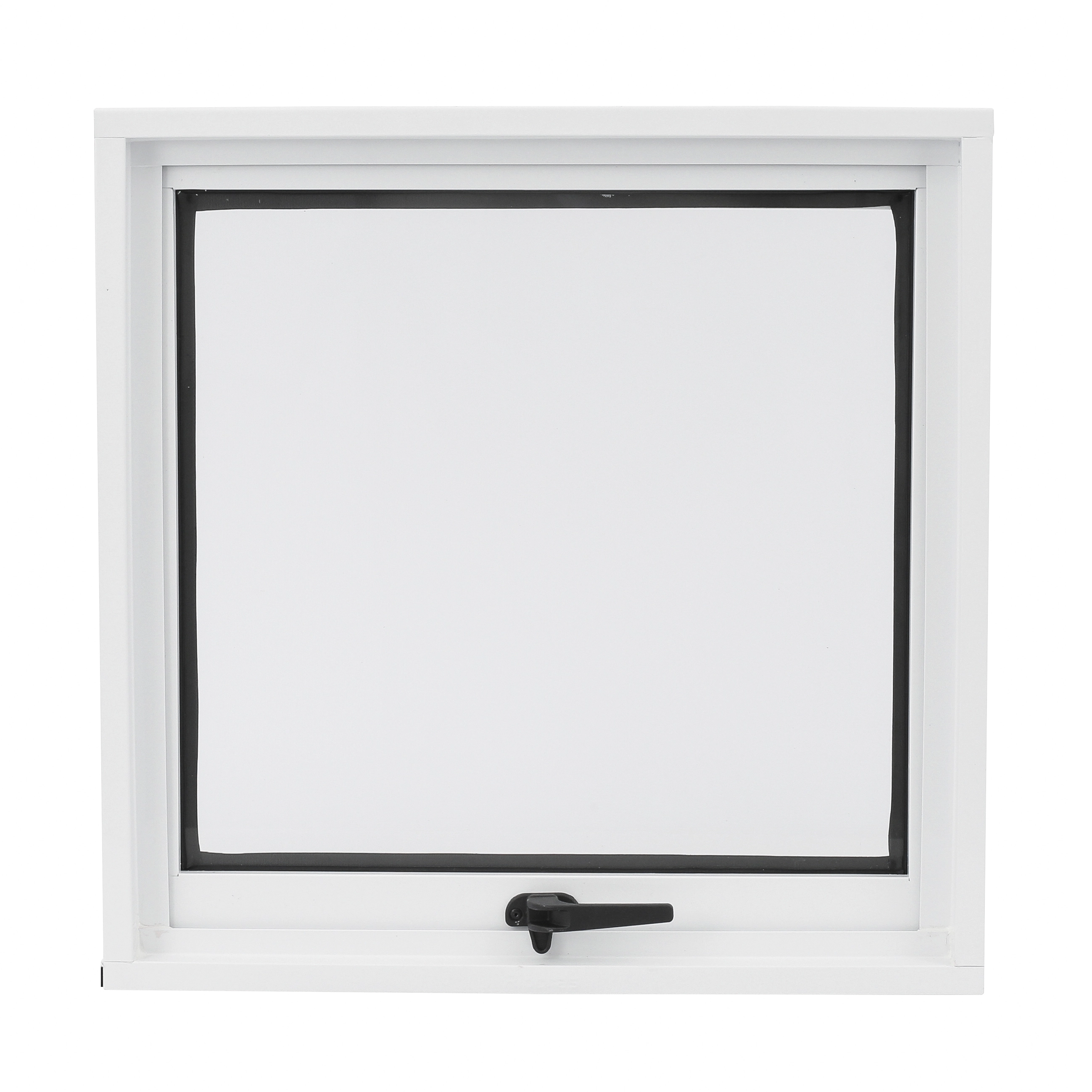 Janela de Alumínio Maxim-ar 60x60cm com Vidro Mini Boreal Ullian Riobras Branca