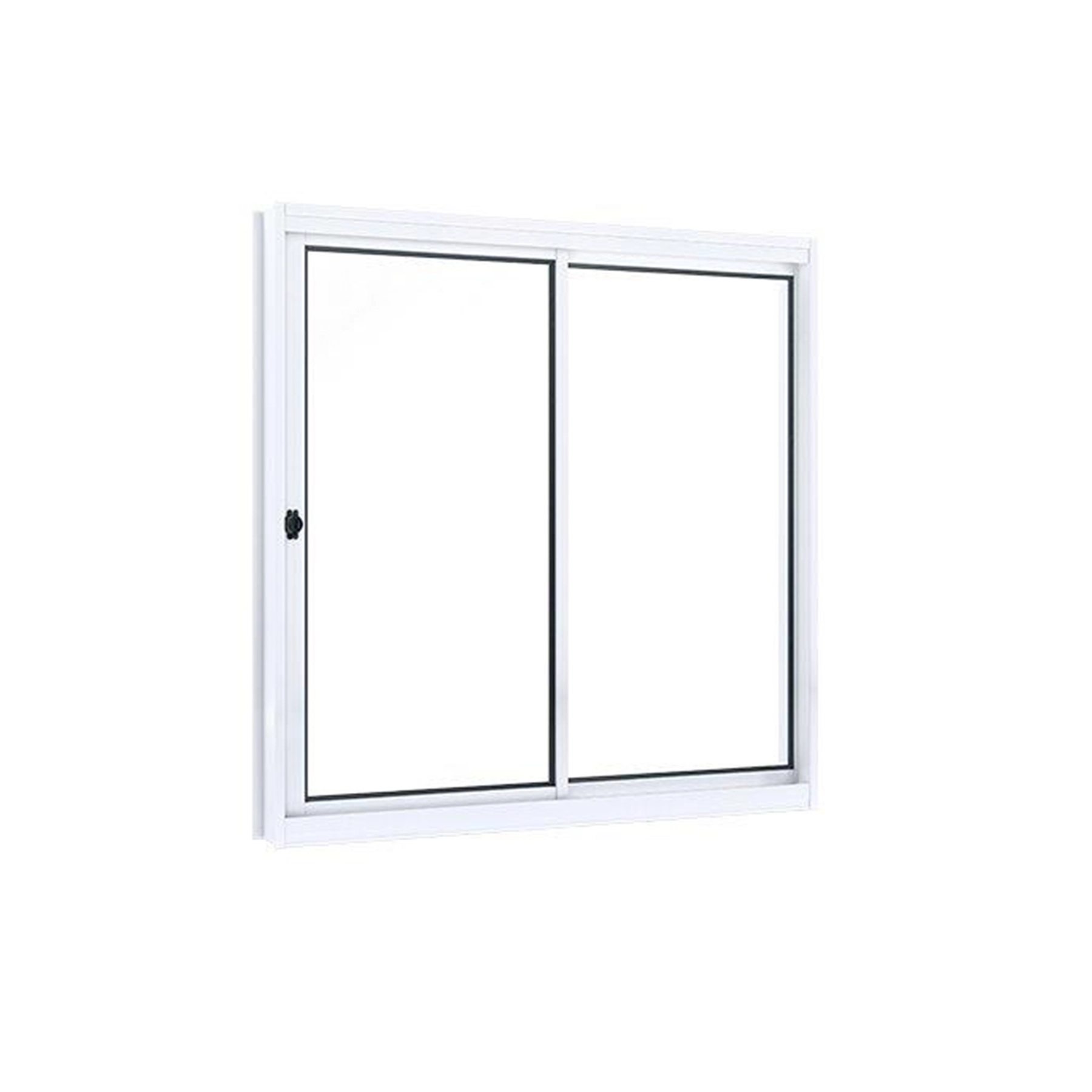 Janela de Aço de Correr 2 Folhas 100x120cm Ullian Riobras Branca