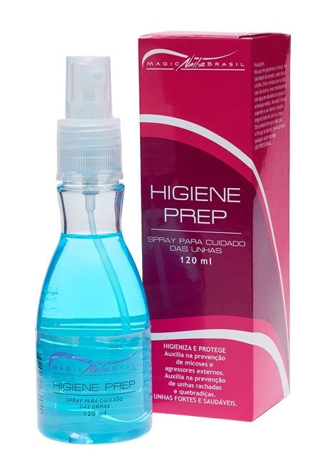 Higiene Prep 120ml Spray P/ Cuidados Das Unhas