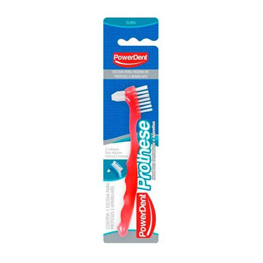 Escova Dental Protese Power Dent Dura