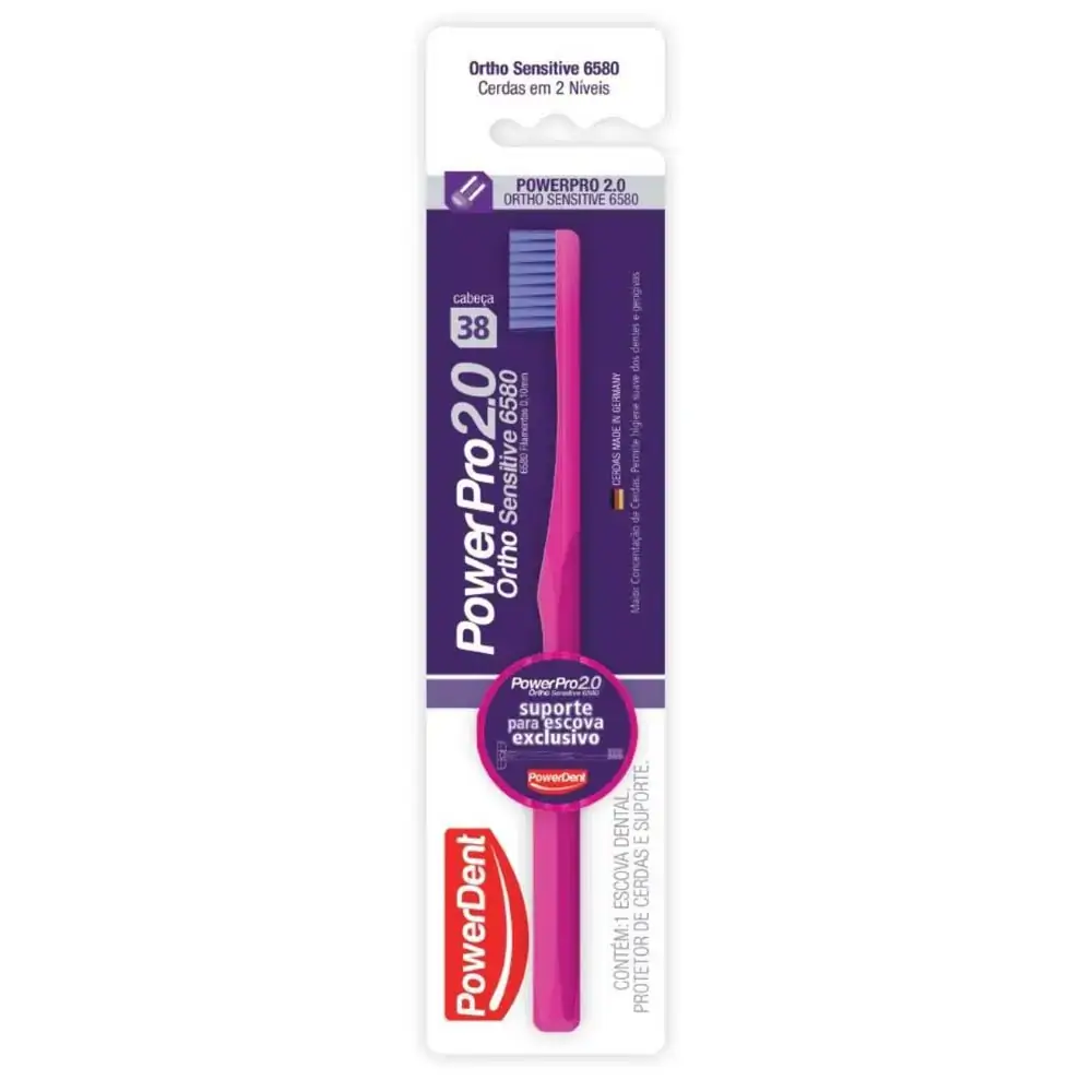 ESCOVA DENTAL ORTODÔNTICA POWERPRO 2.0 ¿ SENSITIVE