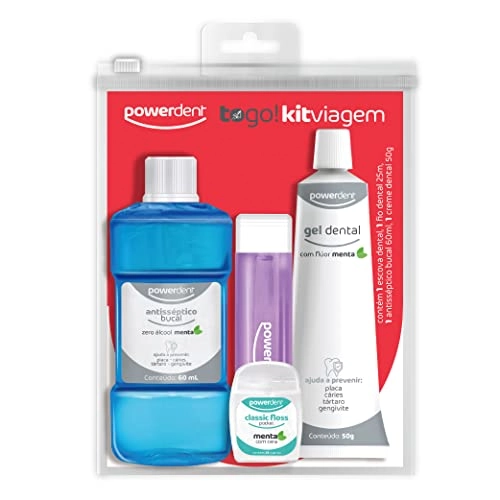 Kit Powerdent Viagem 4/1un