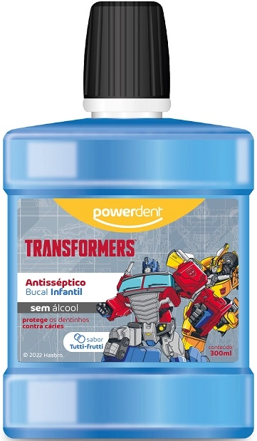 Enx Bucal Inf Transformers Powerdent 300ml Tutti Frutti