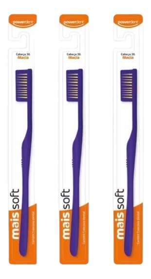 Powerdent Esc 1un Mais Soft Macia