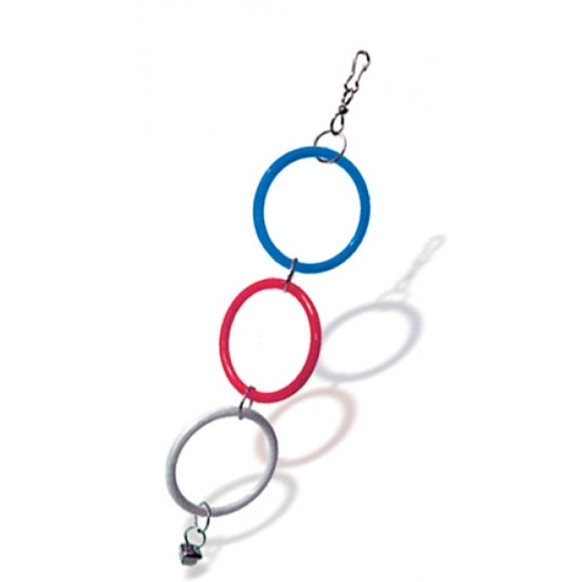Balanço De Argola Com Guizo Para Calopsita Power Pets