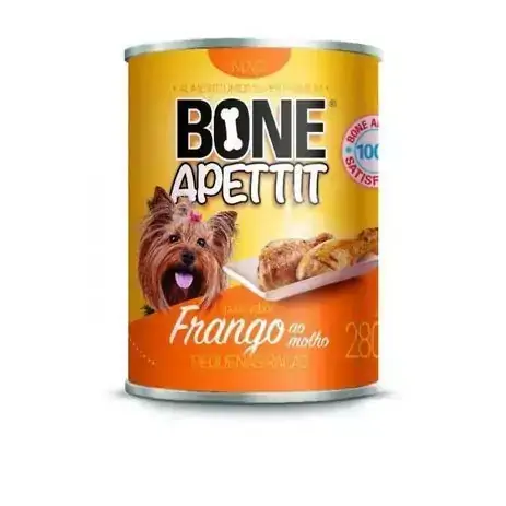 Patê Sabor Frango Bone Apettit Raças Pequenas Lata 280G