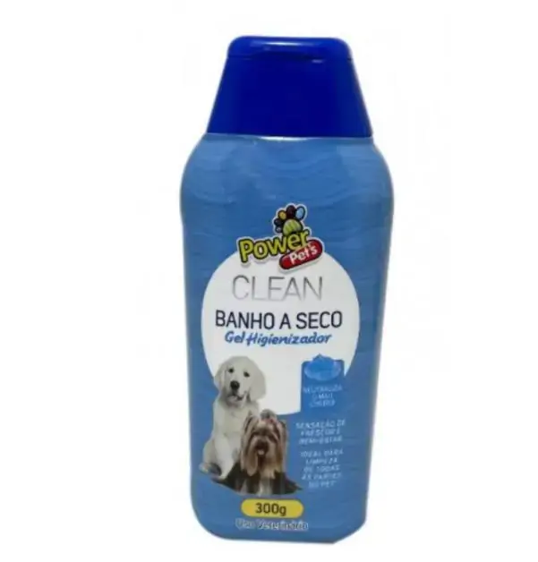 Banho A Seco Gel P Caes Powerpets 300g