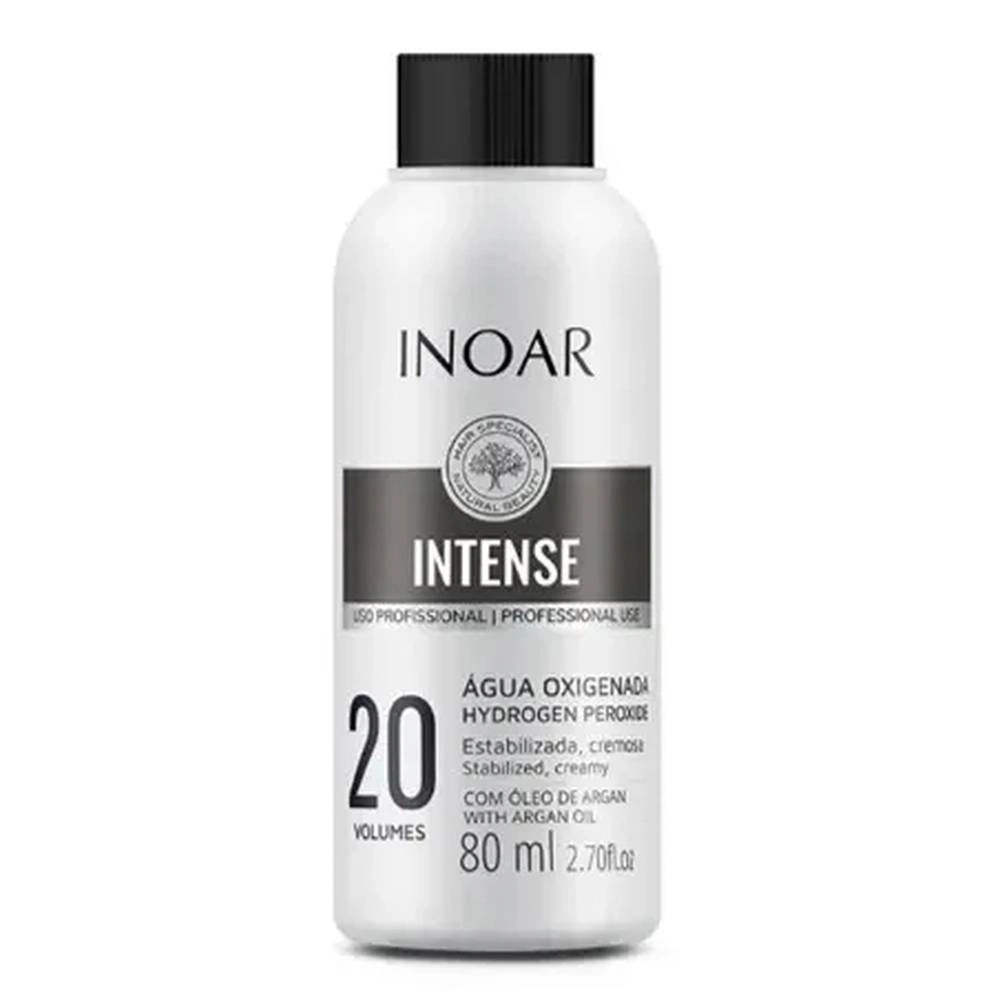 Agua Oxigenada Inoar Intense Color 20vol 80ml