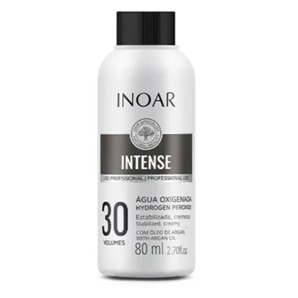 Agua Oxigenada Inoar Intense Color 30vol 80ml