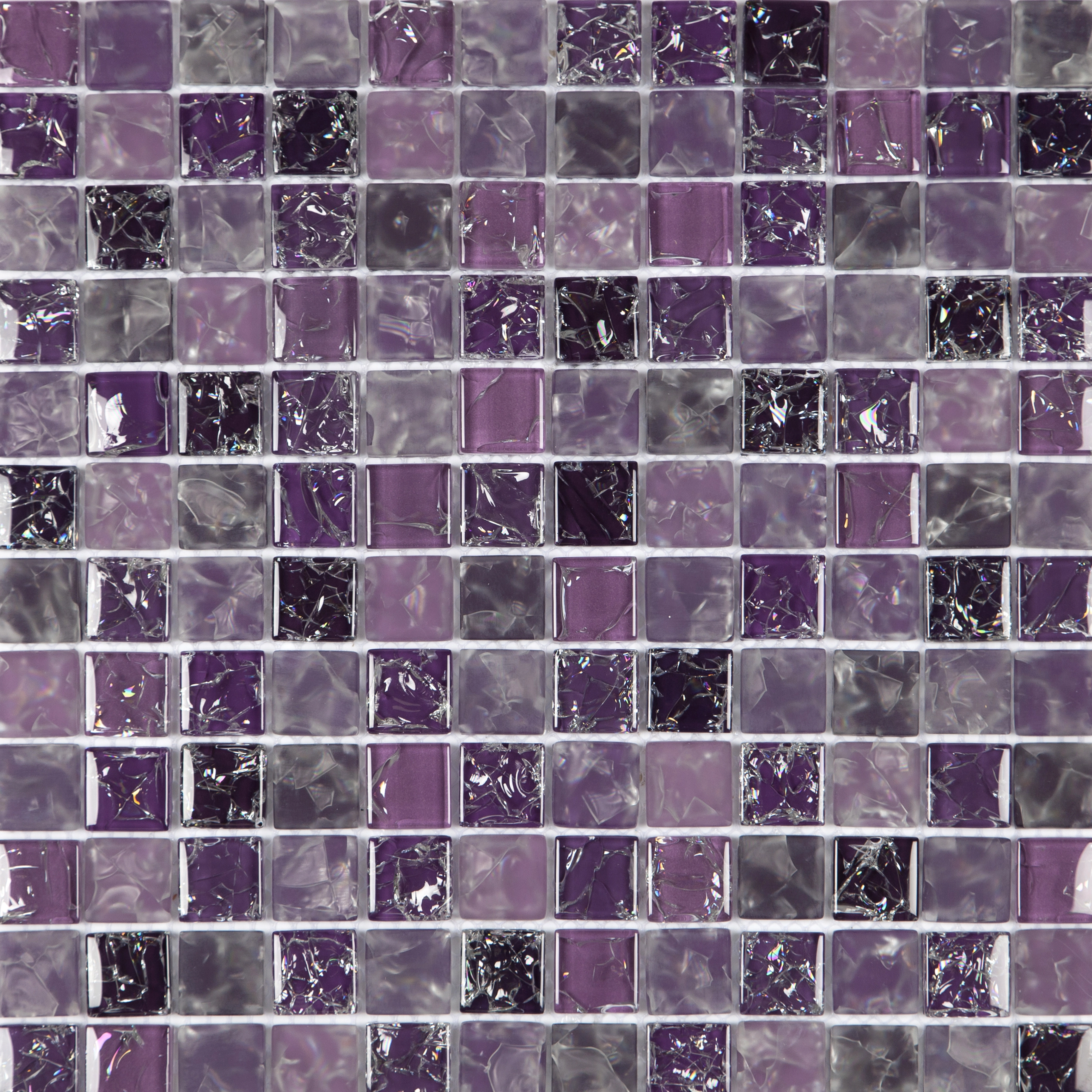 Pastilha Ice IC04 30x30cm Glass Mosaic