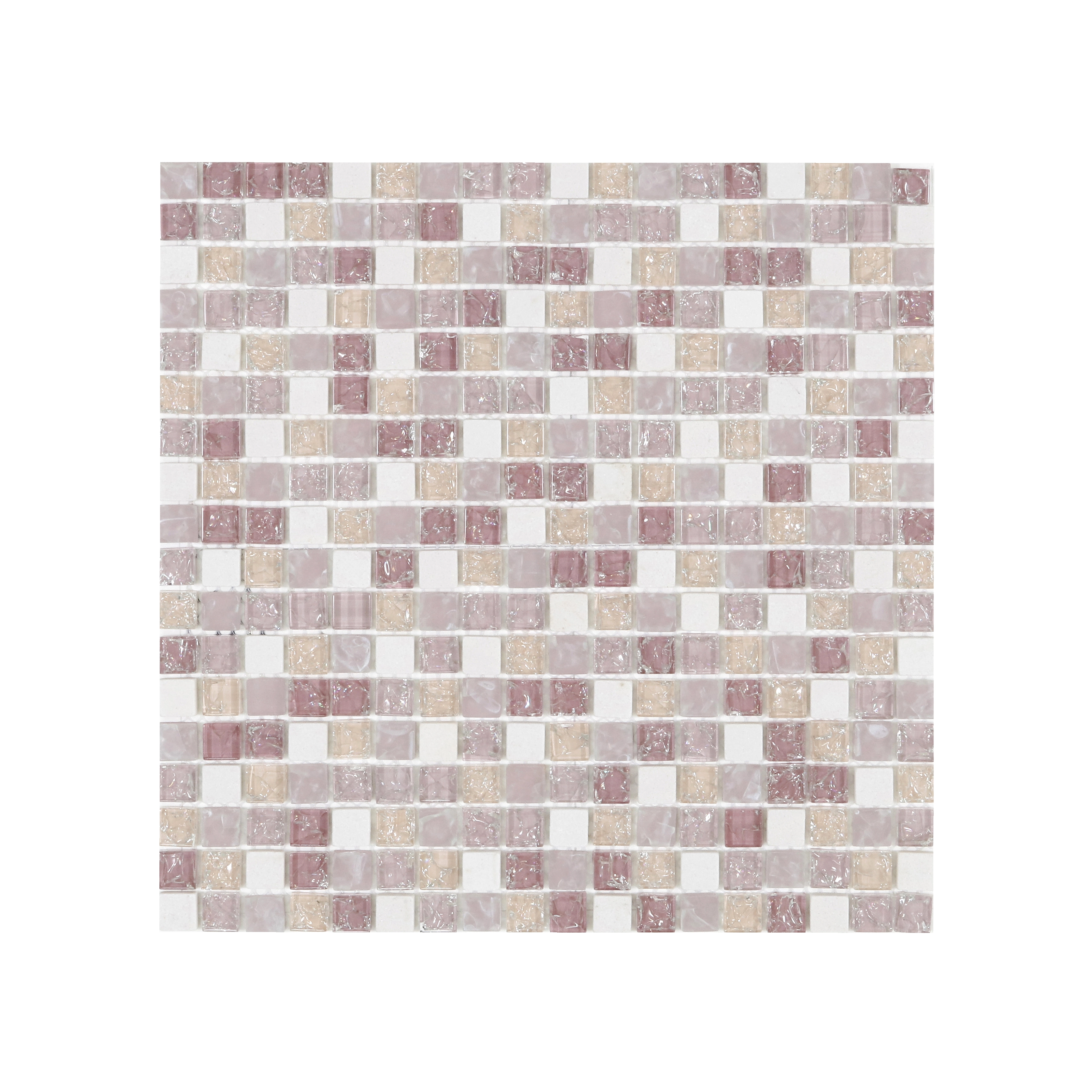 Pastilha GS306 30x30cm Bege, Rosa e Branca Artens